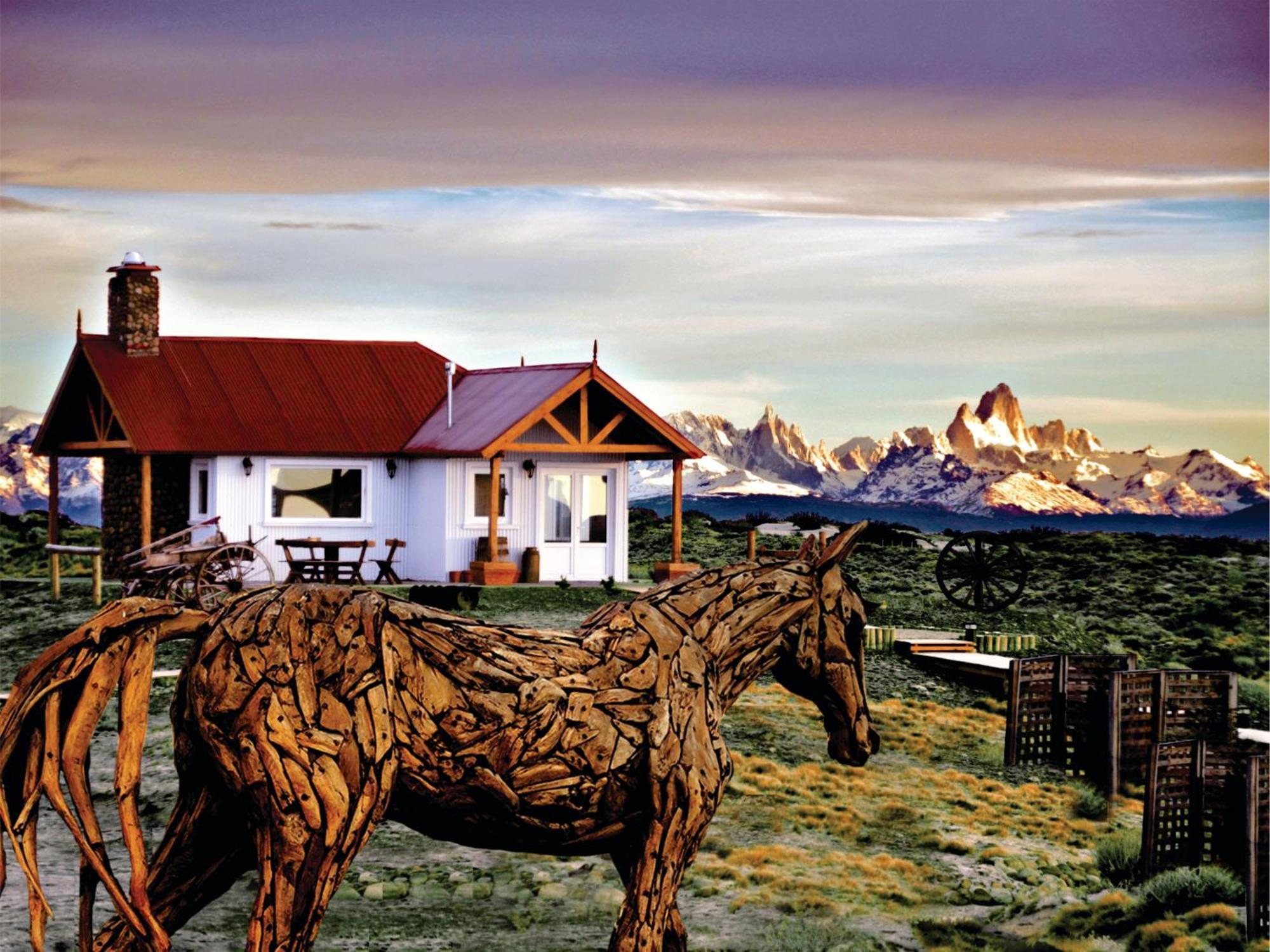 Estancia La Estela Lago Viedma Luaran gambar
